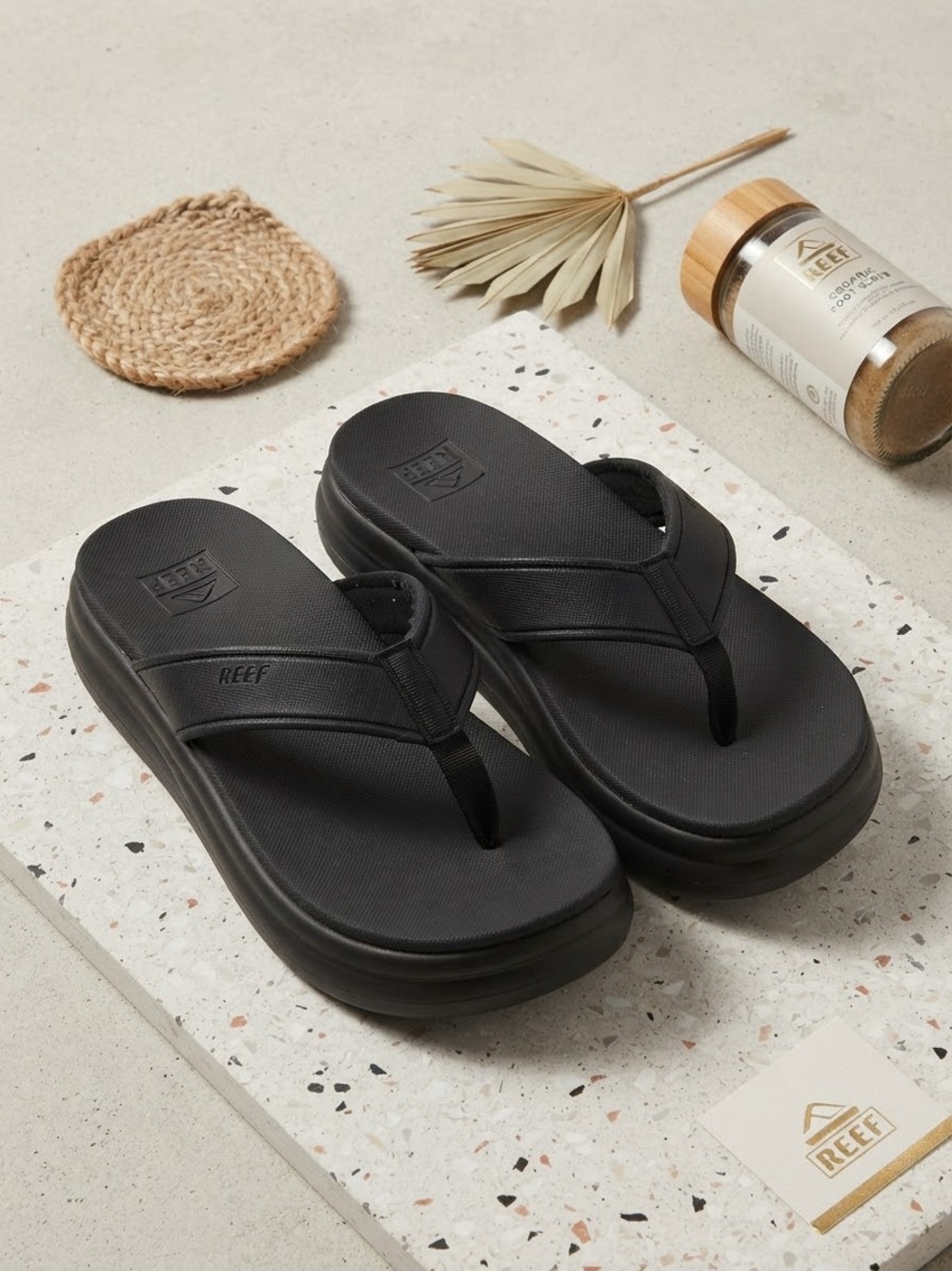 REEF Cushion Bondi Women's Platform Flip Flops - Size 9
